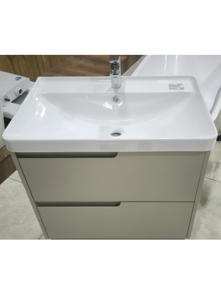 Подвесная тумба Андалусия в комплекте с раковиной Selina (700 мм)